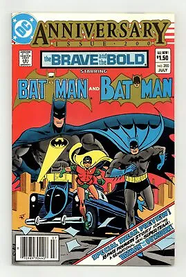 Buy Brave And The Bold #200 VF+ 8.5 1983 1st App. Batman And The Outsiders • 47.31£