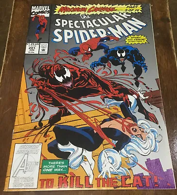 Buy The Spectacular Spider-Man #201 Maximum Carnage Part 5/14! 1993 Marvel Comics • 5.51£