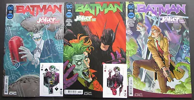 Buy Batman #142 - 144 (2016 Series) The Joker Year One Story Arc [2 Cards Included] • 23£
