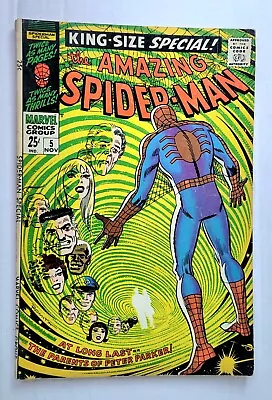Buy The Amazing Spider-Man King Size Annual #5 Special 1968 Peter Parker's Parents • 31.14£