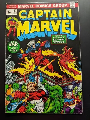 Buy Captain Marvel #27, Marvel Comics, Thanos, FREE UK POSTAGE • 35.99£
