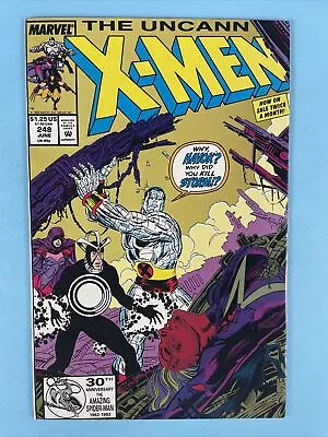 Buy Uncanny X-Men #248 2nd Print    1989 • 12.06£