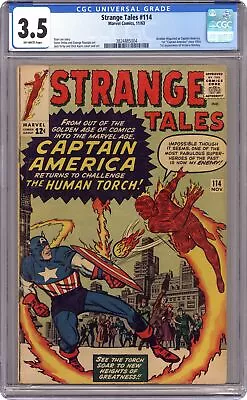 Buy Strange Tales #114 CGC 3.5 1963 3824885004 • 265.41£
