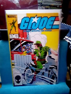 Buy G.I. Joe, A Real American Hero #44A, 1st Crankcase,Heavy Metal, B.A.T.S.,  1985 • 8£