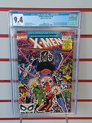 Buy X-MEN ANNUAL #14 (Marvel, 1990) CGC Graded 9.4 ~ GAMBIT ~ WHITE Pages • 63.07£
