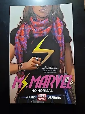 Buy Marvel Graphic Novel - Ms. Marvel (Vol 1): No Normal - Excellent Condition • 7.99£