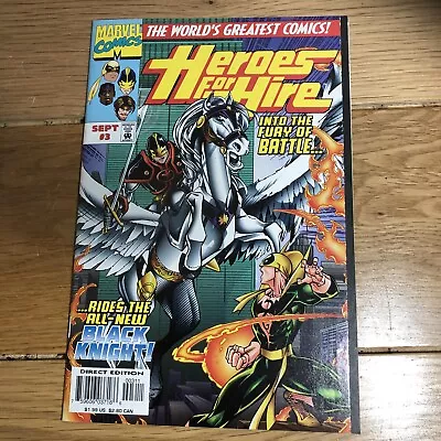 Buy Marvel Heroes For Hire September 3 Comics Black Knight • 4.99£