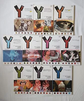 Buy Complete Collection Of Volume 1 -10 Y The Last Man Trade Paperback Pre-owned • 35£