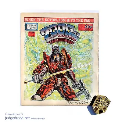 Buy 2000AD Prog 487 Judge Dredd Comic Book Issue Very Good To Excellent Condition () • 8.50£