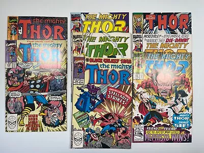 Buy The Mighty Thor Lot Of 8 #414, 415, 420, 451-454, 462 - 1990 - Marvel Comics • 10.09£