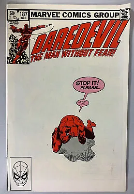 Buy Daredevil #187 (1982) In 9.2 Near Mint- • 10.06£