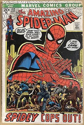 Buy The Amazing Spider-man #112 September 1972 Doc Ock Appearance Romita Artwork • 49.99£
