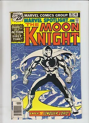 Buy Marvel Spotlight #28 FN FIRST SOLO MOON KNIGHT STORY Doug Moench Bronze 1976 • 261.13£