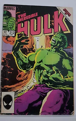 Buy Incredible Hulk #312 (Secret Wars II) - MARVEL Comics - October 1985 - FINE- 5.5 • 10£