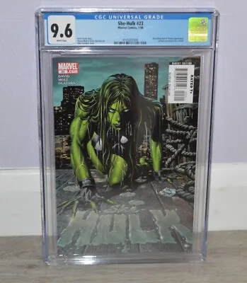 Buy She-Hulk #23 CGC 9.6. Marvel 2008. 1st Jazinda Skrull. Classic Deodato Cover! • 140£