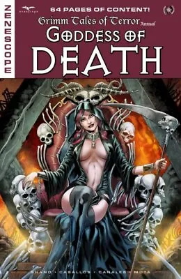 Buy Tales Of Terror Annual Goddess Of Death Cover B Grimm Zenescope Comics 2021 NM+ • 6.30£