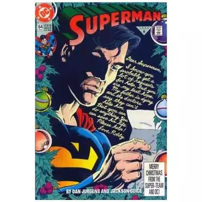 Buy Superman (1987 Series) #64 In Near Mint Condition. DC Comics [j` • 6.08£
