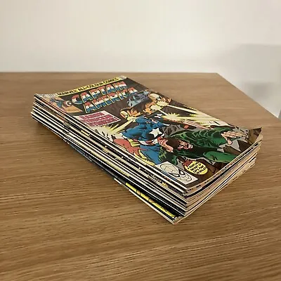 Buy Captain America Joblot Bundle X20 1980 - 1990 Marvel Vintage Comic Books VGC • 40£