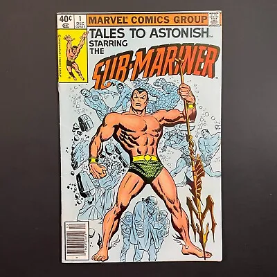 Buy Tales To Astonish 1 Reprints Sub-Mariner 1 Marvel 1968 1979 Roy Thomas Buscema • 15.76£