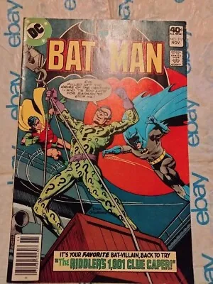 Buy Batman 317 Nov.1979 DC Comics Riddler Cover Giordano Cover • 21.33£