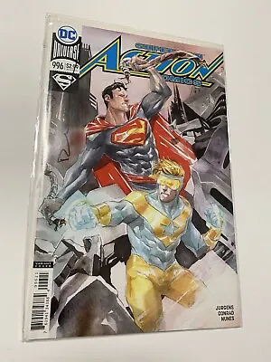 Buy DC Comics Superman ACTION COMICS Book Signed # 996 VARIANT COVER With COA • 47.44£