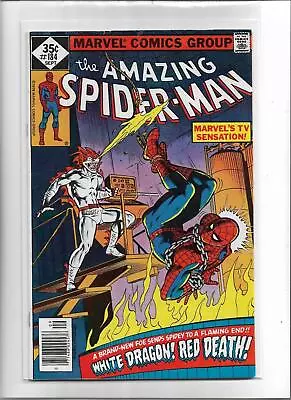 Buy Amazing Spider-man #184 1978 Very Fine-near Mint 9.0 3829 White Dragon • 17.83£