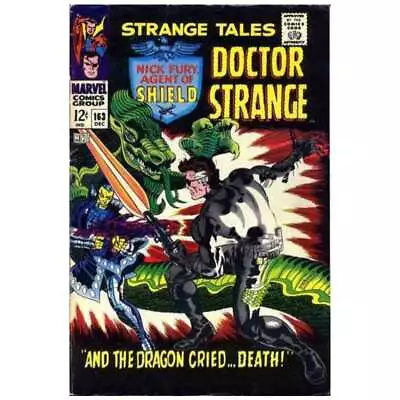 Buy Strange Tales (1951 Series) #163 In Very Good + Condition. Marvel Comics [i~ • 17.39£