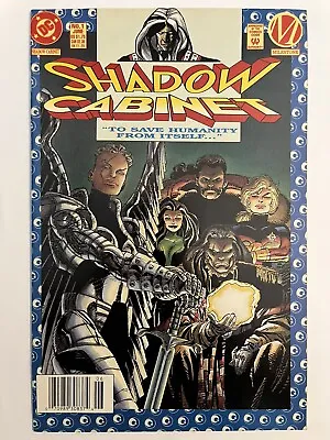 Buy Shadow Cabinet #1 Rare Newsstand Variant DC Milestone 1994 Static Icon NM HTF • 24.32£
