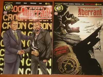 Buy Action Lab Comics: ABERRANT #1 - #4 (1st Four Issues!) 2018 Rylend Grant, Huszka • 14.99£