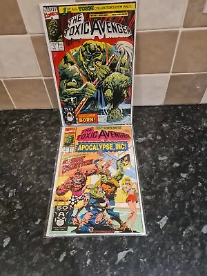 Buy The Toxic Avenger #1&2 Marvel Comics 1991 • 25£