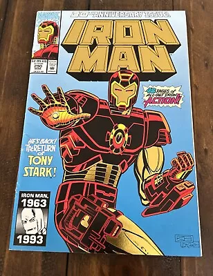 Buy Iron Man #290 30th Anniversary Issue Tony Stark Return (1993 Marvel Comics) • 3.16£