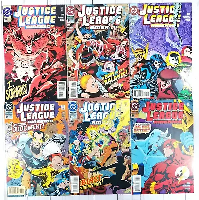Buy Justice League America #93-98 DC Comics 1994, Chuck Wojtkiewicz, Lot Of 6 Issues • 10.66£