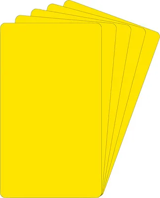 Buy (30) Comic Book Bin Index Divider Cards - 7  X 12  - Yellow Standard 30mil Thick • 31.80£