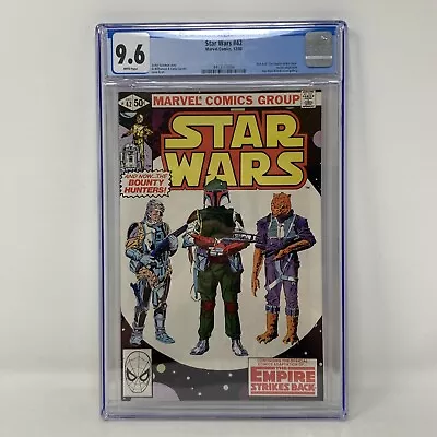 Buy Marvel Comics Star Wars #42 1980 Graded CGC 9.6 Boba Fett First Appearance (A3) • 399.75£