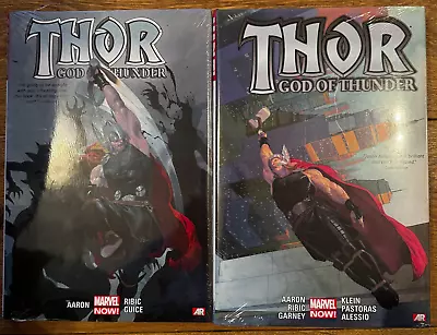 Buy Thor God Of Thunder 1+2 Oversized Hardback Hardcover Graphic Novel Brand New • 69.95£