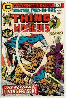 Buy MARVEL TWO-IN-ONE #15 6.0 // 30c PRICE VARIANT MARVEL 1976 • 52.58£