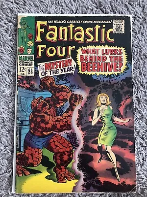 Buy Fantastic Four #66 1st Appearance Of HIM / Warlock! Marvel 1967 • 23.98£