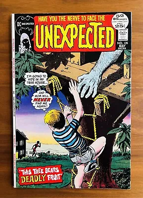 Buy The Unexpected 135 NM 9.2 - 9.4 DC Horror Nick Cardy Cover 1972 • 23.70£