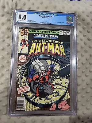 Buy Marvel Premiere #47 (CGC 8.0 1979) *1st Scott Lang As Ant Man* • 118.59£