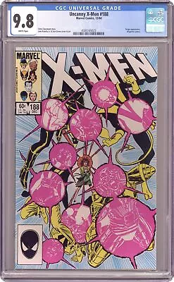 Buy Uncanny X-Men #188D CGC 9.8 1984 4385165023 • 70.78£