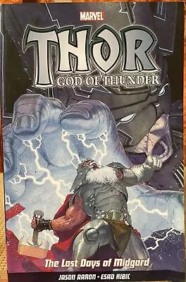 Buy Thor God Of Thunder: The Last Days Of Midgard, Marvel Comics 1st Print 2014.RL56 • 8.06£