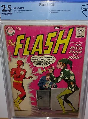 Buy Flash #106 Cbcs 2.5 1st Appearance Gorilla Grodd & Pied Piper Infantino Cover • 558.86£