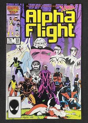 Buy Alpha Flight #33 1986 1st Lady Deathstrike MIGNOLA High Grade! • 39.82£