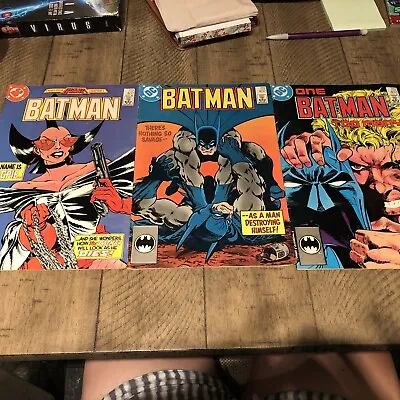 Buy Set Of 3 BATMAN #401 #402 #403  DC Comics Nov 1986-Jan 1987 Her Name Is MAGPIE • 17.38£