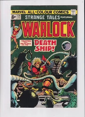 Buy Strange Tales (1951) # 179 UK Price (4.0-VG) (708528) Warlock, 1st Pip The Tr... • 18£