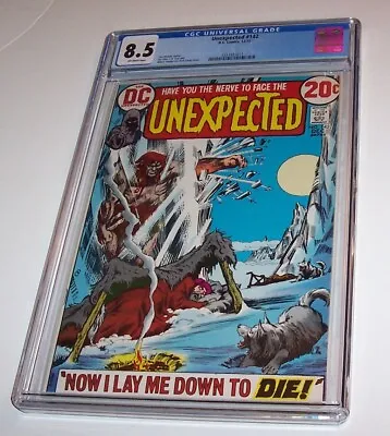 Buy Unexpected #142 - DC 1972 Bronze Age Horror Issue - CGC VF+ 8.5 • 100.44£