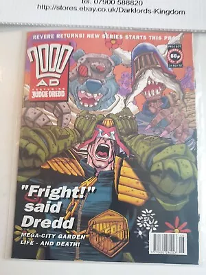 Buy 2000AD #809 Prog Comic - Nice Nm Clean - 14 Nov 1992 Featuring Judge Dredd • 0.99£