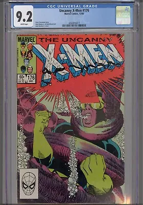 Buy Uncanny X-Men #176 CGC 9.2 1983 Comics • 29.54£