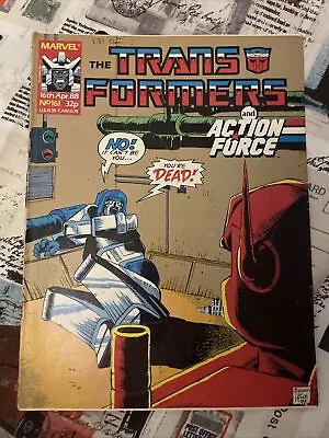 Buy The Transformers And Action Force (G I Joe) By Marvel Comics UK Issue No #161 • 1.50£
