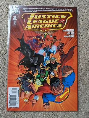 Buy DC Justice League Of America #2, Brad Meltzer 2006 • 7.50£